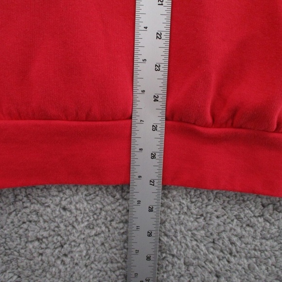 VINTAGE Champion y2k Georgia Bulldogs UGA Hoodie Adult Medium Red Black Football - Picture 14 of 15